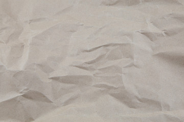 Paper crumpled texture background. Brown paper background.