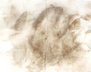 old dirty parchment paper fabric texture grunge background