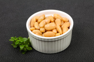 Baked white bean