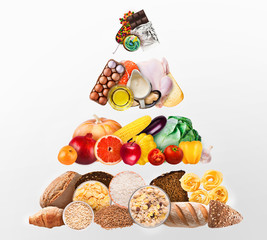 Individual nutritionist concept