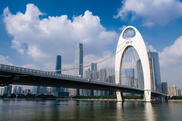 広州 猟徳大橋 Liede Bridge