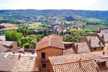 Rooftops of Orvieto, Italy