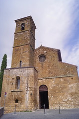 Fototapeta na wymiar San Giovenale church, Orvieto, Italy