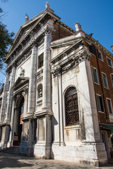 Obraz premium Chiesa di San Vidal ,.Venice, Facade,2019 
