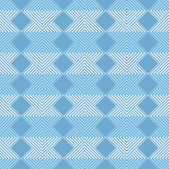 Fototapeta premium Ethnic boho seamless pattern. Striped figures. Patchwork texture. Weaving. Traditional ornament. Tribal pattern. Folk motif. Can be used for wallpaper, textile, invitation card, wrapping, web page bac