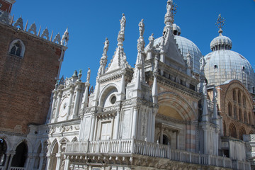 Palazzo Ducale, Doge's Palace, architectural details, Venice-Italy,2019