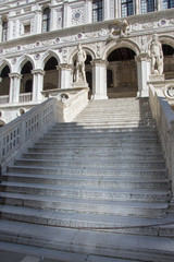Fototapeta na wymiar , Giants Staircase of the Doges Palace in Venice,Italy, 2019,