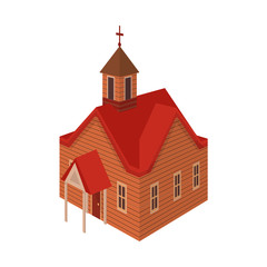 Vector illustration of church and house logo. Set of church and old vector icon for stock.