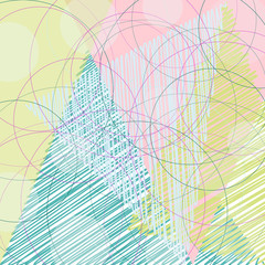 vector background with color shapes, pattern, example