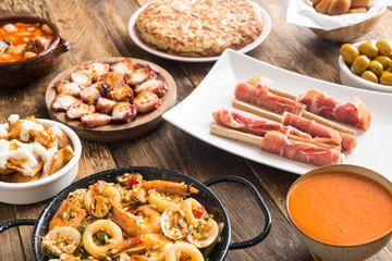 Typical spanish food