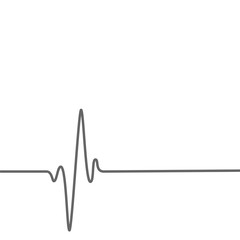 Fototapeta premium medical health background with heart beating line