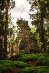 Katzstein in der Sächsischen Schweiz