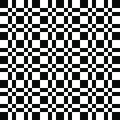 Fototapeta premium Sprawdzony wzór. Monochromatyczne tło geometryczne. Streszczenie tekstura. Uniwersalny element dekoracyjny.