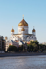 Fototapeta na wymiar The Cathedral of Christ the Savior, Moscow