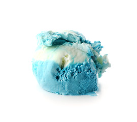 Fototapeta premium Tasty ice cream on white background