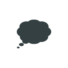 Speech bubble, speech balloon, chat bubble vector icon for apps and websites