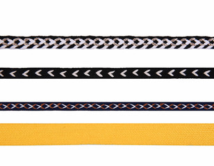 Elastic band webbing