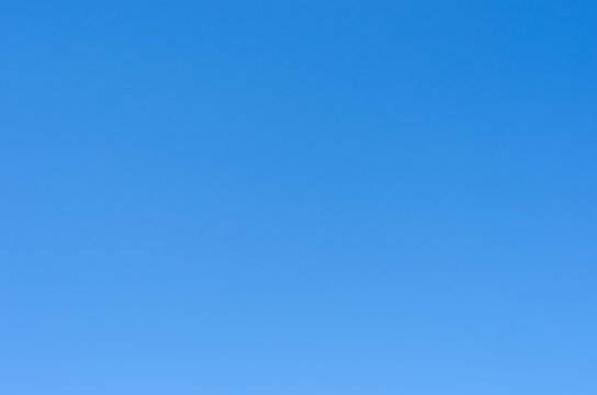 real and clear blue sky background