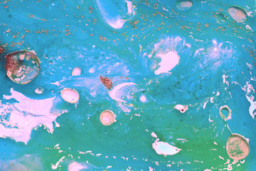 Multicolor neon backgrounds from acrylic paints.