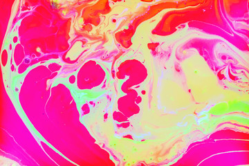 Abstract background from acrylic paints.