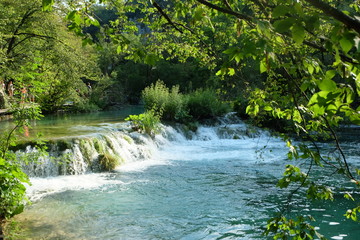 Fototapeta na wymiar Plitvice Lakes 2