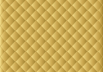 Abstract lozenge gold background.