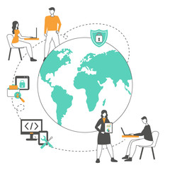 Creative idea concept