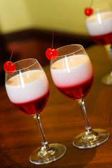 Cocktail Cosmopolitan, Cocktail Margarita cocktail, Cocktail Silk Stockings, and Martini.