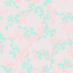 Fototapeta na wymiar UFO camouflage of various shades of blue and pink colors