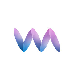 The VM logo is joined by the color purple pink gradation