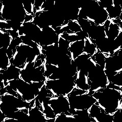 Urban UFO camouflage of various shades of black and white colors