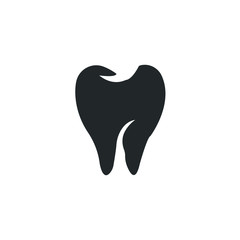 Tooth icon. vector illustration