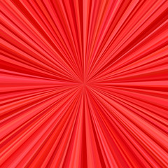 Red explosion background from radial stripes