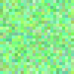 Square tiled mosaic pattern background - vector illustration