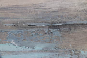 Abstract vector background for design use. Oil paint textures. Gray color brush stroke textures. Freehand drawing. Vector illustration.