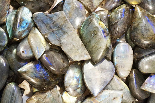 labradorite mineral texture