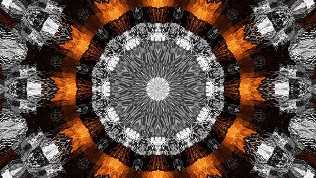 Spinning mandala loop background