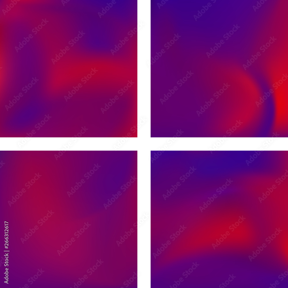Poster set with abstract blurred backgrounds. vector illustration. modern geometrical backdrop. abstract te