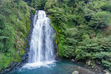 Fototapeta na wymiar Beautiful landscape around Xinliao waterfall trail