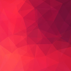 Abstract pink mosaic background. Triangle geometric background. Design elements. Vector illustration