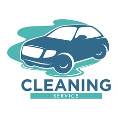 Cleaning service carwash station isolated icon vehicle