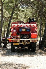 Obraz premium Camion de pompiers