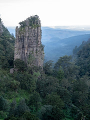 Fototapeta na wymiar The Pinnacle Rock, Blyde River Canyon, Panorama Route, Graskop, Mpumalanga, South Africa