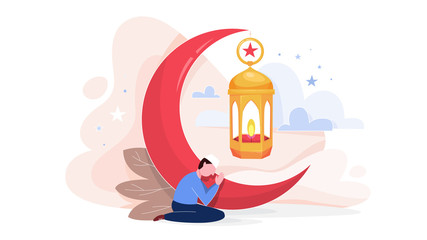 Ramadan kareem concept. Arabic culture, islam religion