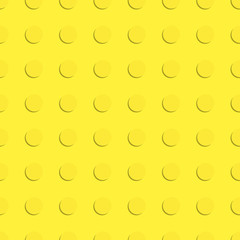 Perfect vector background of closeup gloss plastic construction block.