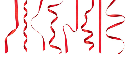 red ribbon bow celebration decoration