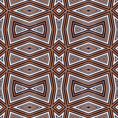 black, pastel gray and saddle brown abstract seamless pattern design