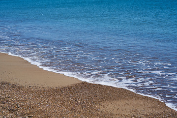 Beautiful sea and beach background