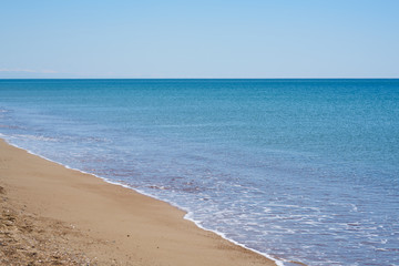 Beautiful sea and beach background