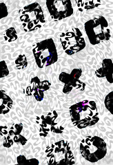 Watercolor abstract composition. Hand painted decorative spots. Texture bar. Brush strokes. Brush and paint stains. Watercolor wallpaper. Abstract pattern.